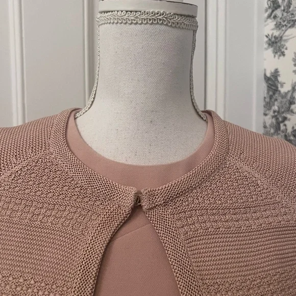 Hugo Boss women’s dusty Rose dress and sweater set size 4 - Picture 10 of 12